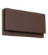 Lucide LOMAR - Wall light Indoor/Outdoor - LED - 1x10W 2700K - IP54 - Rust Brown - Essential-2