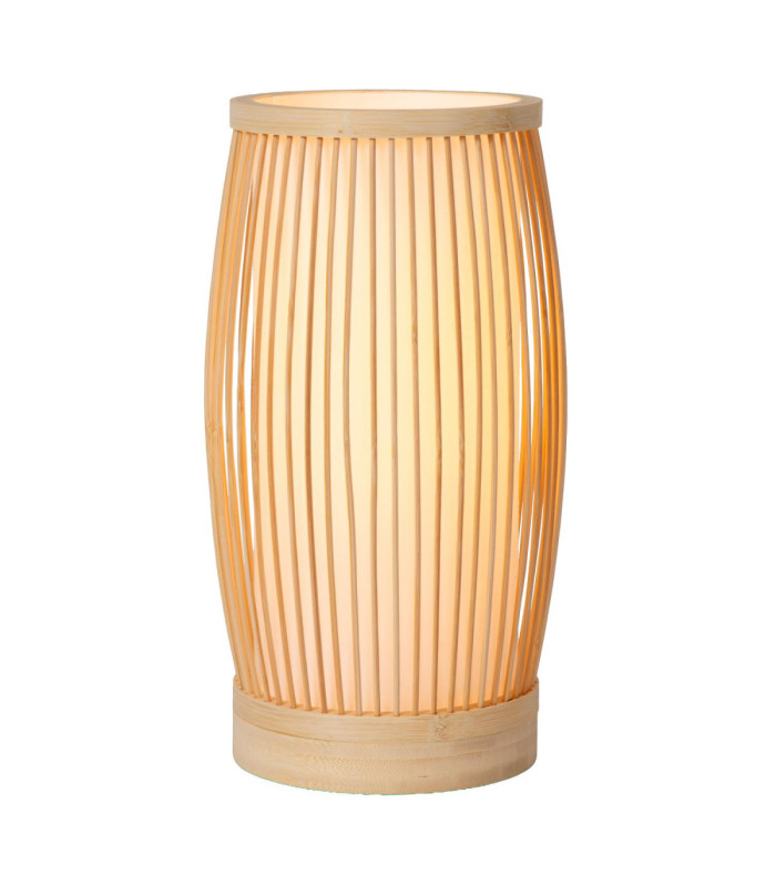 Lucide GARY - Table lamp - Ø 15 cm - 1xE27 - Natural - Essential-1