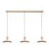 Lucide JOSEFINE - Pendant light - LED Dim. - CCT - 3x11W 2200K/3000K - Cream - Vibes-1