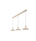 Lucide JOSEFINE - Pendant light - LED Dim. - CCT - 3x11W 2200K/3000K - Cream - Vibes-4