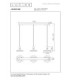 Lucide JOSEFINE - Pendant light - LED Dim. - CCT - 3x11W 2200K/3000K - Cream - Vibes-7