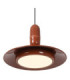 Lucide JOSEFINE - Pendant light - LED Dim. - CCT - 3x11W 2200K/3000K - Terracotta - Vibes-2