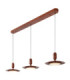 Lucide JOSEFINE - Pendant light - LED Dim. - CCT - 3x11W 2200K/3000K - Terracotta - Vibes-5