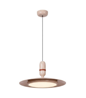 Lucide JOSEFINE - Pendant light - Ø 47 cm - LED Dim. - CCT - 1x25W 2200K/3000K - Cream - Vibes-1