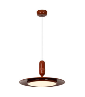 Lucide JOSEFINE - Pendant light - Ø 47 cm - LED Dim. - CCT - 1x25W 2200K/3000K - Terracotta - Vibes-1