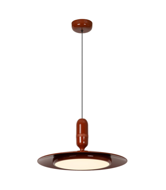 Lucide JOSEFINE - Pendant light - Ø 47 cm - LED Dim. - CCT - 1x25W 2200K/3000K - Terracotta - Vibes-1