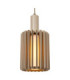 Lucide LAMBRES - Pendant light - 6xE27 - Taupe-5
