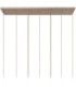 Lucide LAMBRES - Pendant light - 6xE27 - Taupe-8