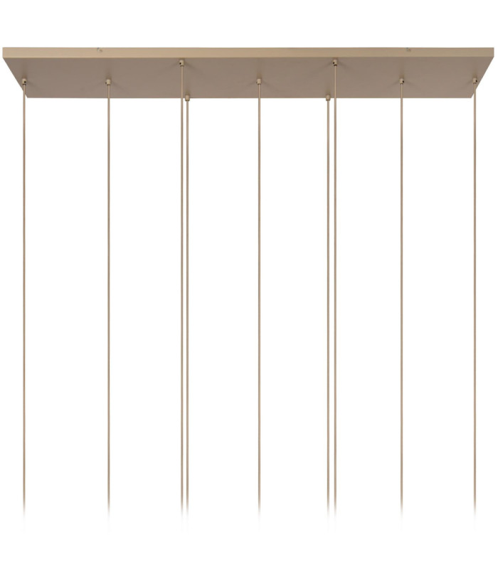 Lucide LAMBRES - Pendant light - 6xE27 - Taupe-8