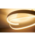 Lucide MENUET - Flush ceiling light - Ø 60 cm - LED Dim. - CCT - 1x46W 2200K/3000K - Taupe - Premium-7