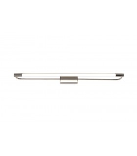 LED 1 x 14W Chrome Bathroom Wall Lamp Large 1 Light 4000K IP44 3yr Warranty - 1