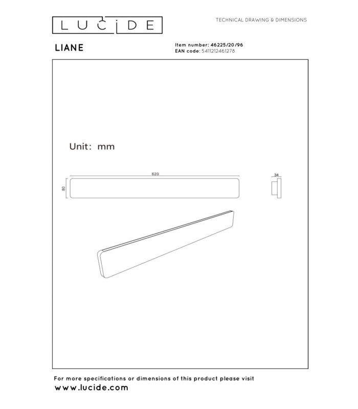 Lucide LIANE - Wall light - LED Dim. - CCT - 2x10W 2700K/4000K - Rust Brown - Vibes-6