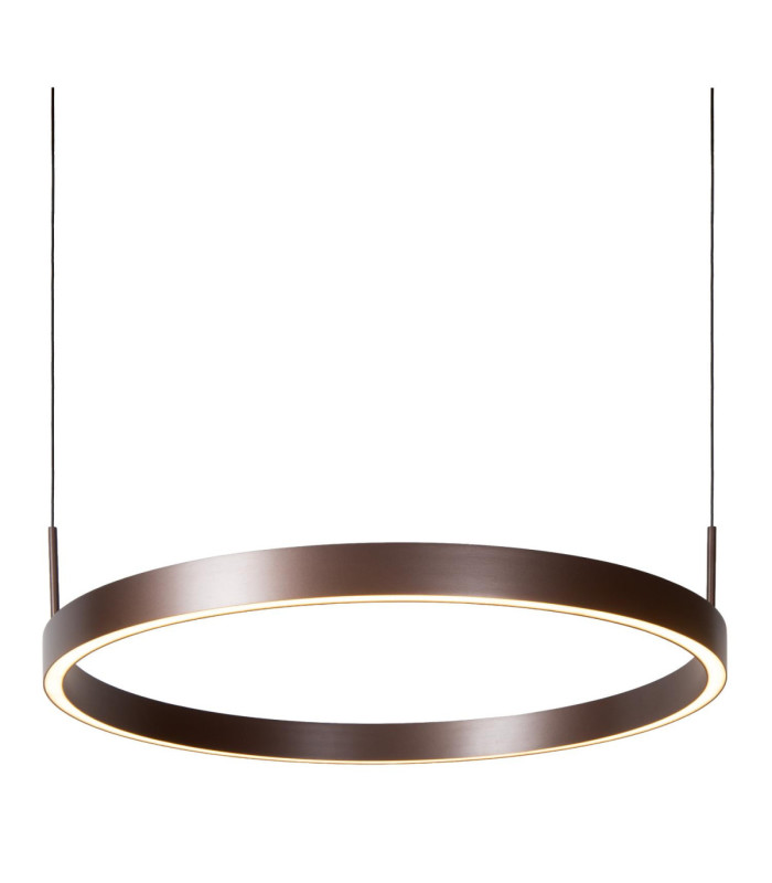 Lucide LIANE - Pendant light - LED Dim. - CCT - 2x45W 2700K/4000K - Rust Brown - Vibes-3