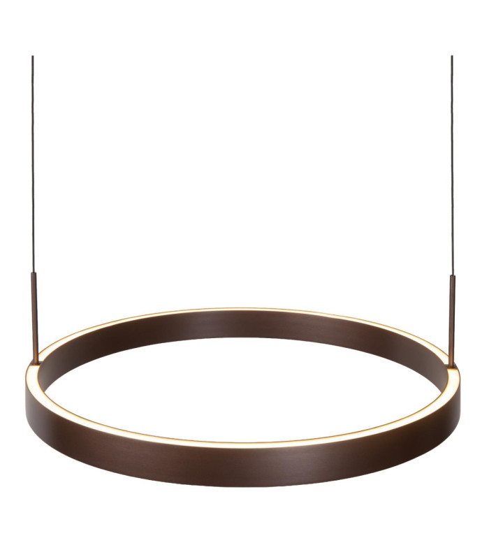 Lucide LIANE - Pendant light - LED Dim. - CCT - 2x45W 2700K/4000K - Rust Brown - Vibes-4