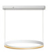 Lucide RADIANT - Pendant light - LED Dim. - CCT - 1x60W 2200K/3000K - White - Vibes-1