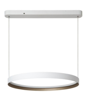 Lucide RADIANT - Pendant light - LED Dim. - CCT - 1x60W 2200K/3000K - White - Vibes-2