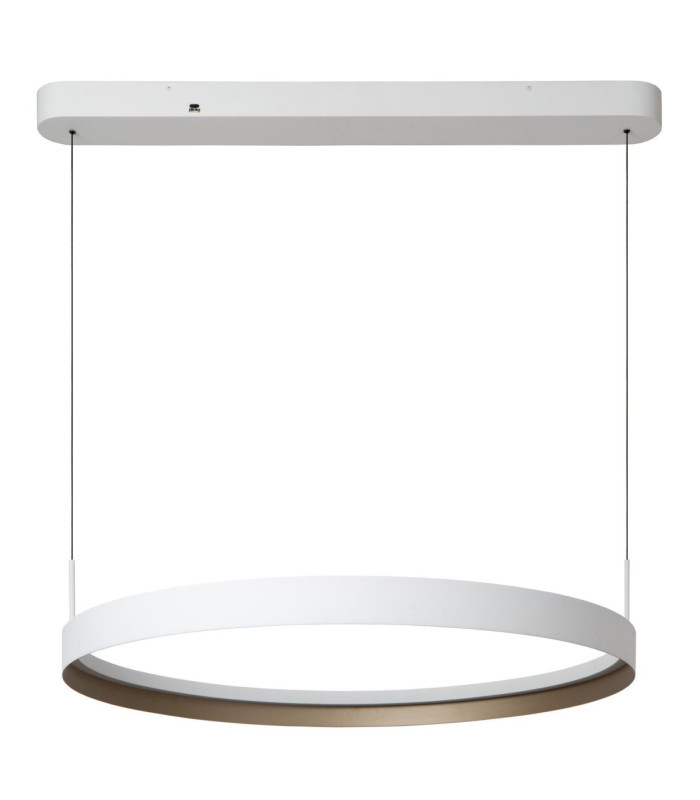 Lucide RADIANT - Pendant light - LED Dim. - CCT - 1x60W 2200K/3000K - White - Vibes-2