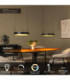 Lucide RADIANT - Pendant light - LED Dim. - CCT - 2x38W 2200K/3000K - Black - Vibes-3