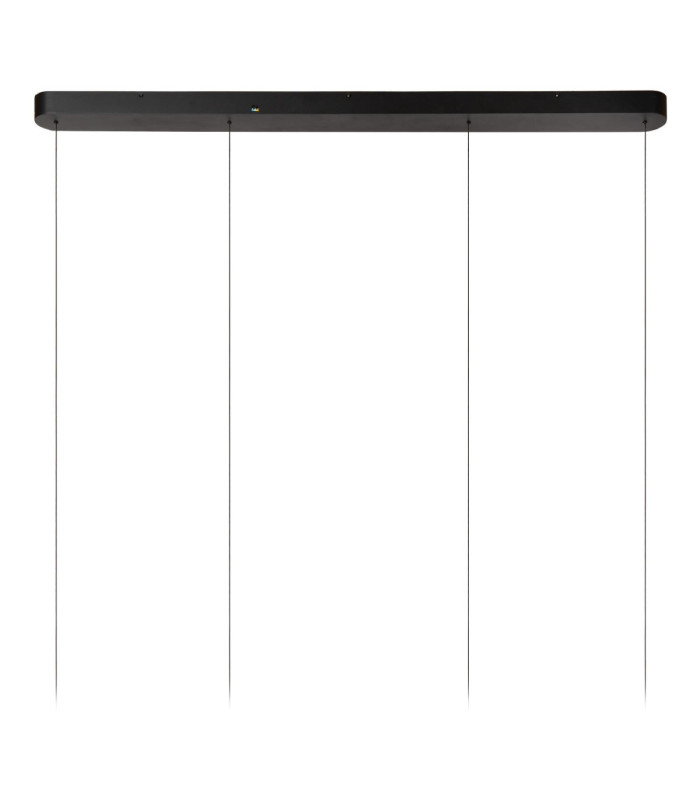 Lucide RADIANT - Pendant light - LED Dim. - CCT - 2x38W 2200K/3000K - Black - Vibes-7