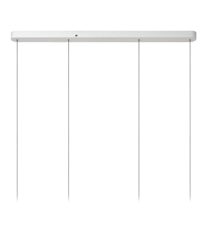 Lucide RADIANT - Pendant light - LED Dim. - CCT - 2x38W 2200K/3000K - White - Vibes-5