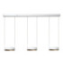 Lucide RADIANT - Pendant light - LED Dim. - CCT - 3x18.6W 2200K/3000K - White - Vibes-2
