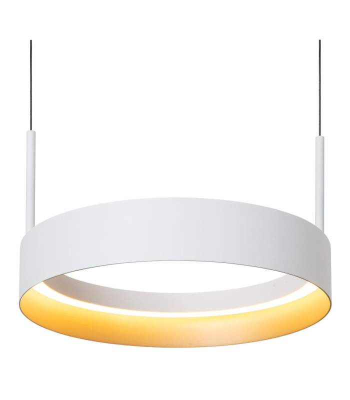 Lucide RADIANT - Pendant light - LED Dim. - CCT - 3x18.6W 2200K/3000K - White - Vibes-3