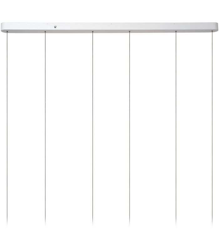 Lucide RADIANT - Pendant light - LED Dim. - CCT - 3x18.6W 2200K/3000K - White - Vibes-4