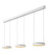 Lucide RADIANT - Pendant light - LED Dim. - CCT - 3x18.6W 2200K/3000K - White - Vibes-6