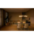 Lucide MENUET - Pendant light - LED Dim. - CCT - 1x46W 2200K/3000K - Taupe - Premium-4