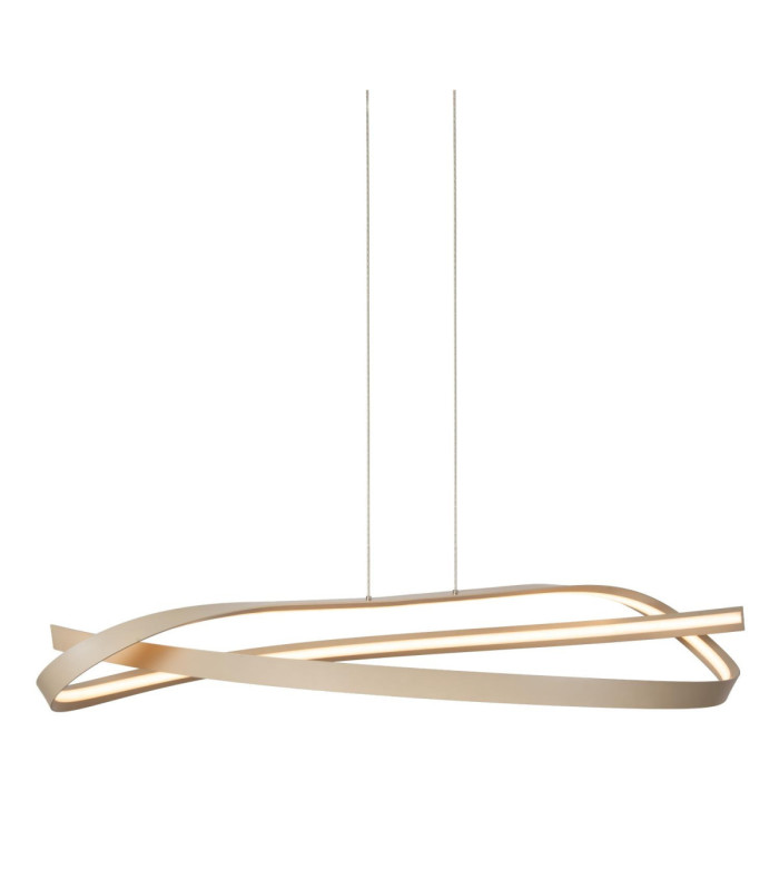 Lucide MENUET - Pendant light - LED Dim. - CCT - 1x46W 2200K/3000K - Taupe - Premium-9