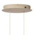 Lucide MENUET - Pendant light - LED Dim. - CCT - 1x46W 2200K/3000K - Taupe - Premium-11
