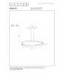 Lucide MENUET - Pendant light - LED Dim. - CCT - 1x46W 2200K/3000K - Taupe - Premium-12