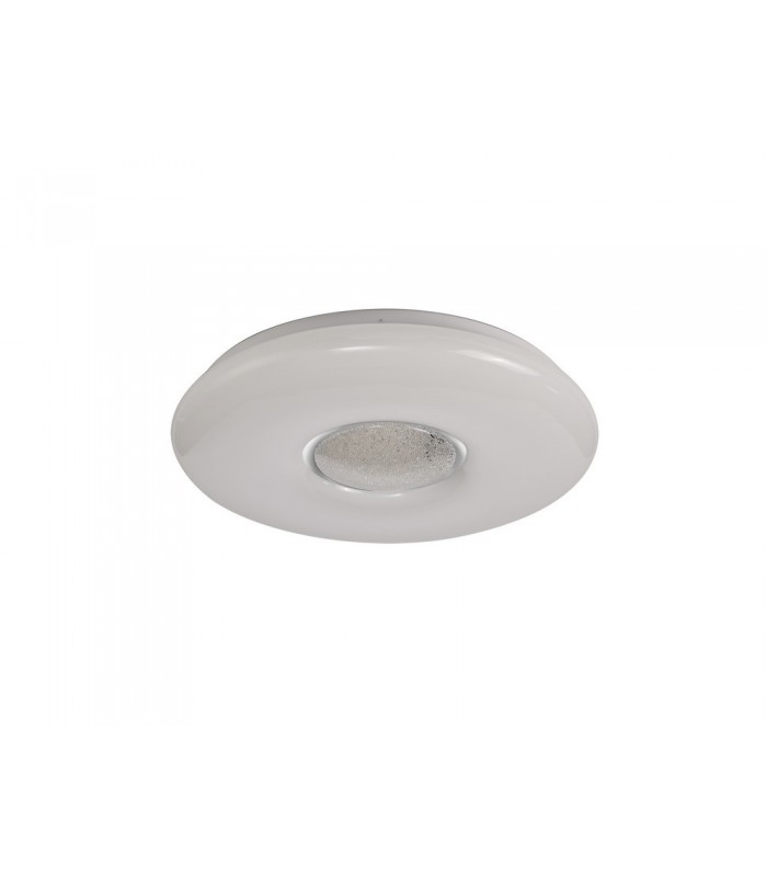 Flush Ceiling, 1 x 24W LED, CCT Switchable 3000, 4000, 6000K, 2032lm, Opal White - 5