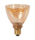 Lucide GO90 - Filament bulb - Ø 9 cm - LED Dim. - E27 - 1x3.5W 2200K - Amber-2