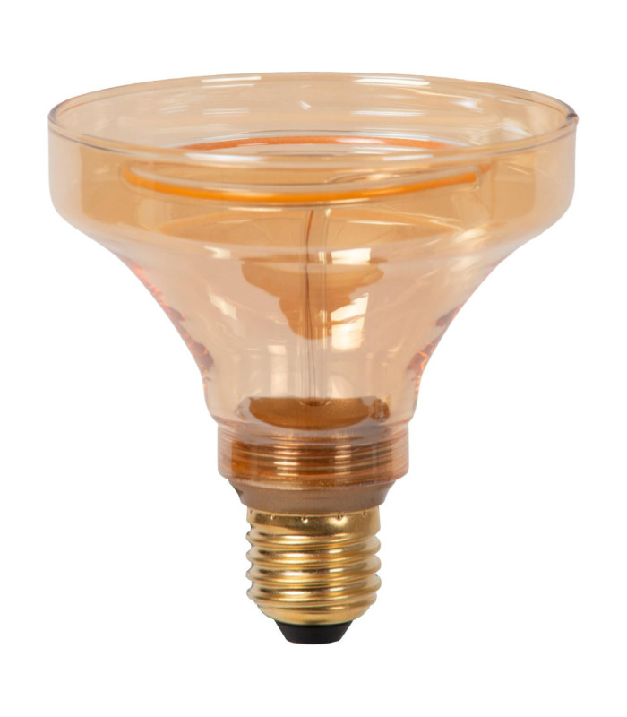 Lucide GO100 - Filament bulb - Ø 10 cm - LED Dim. - E27 - 1x4W 2200K - Amber-2