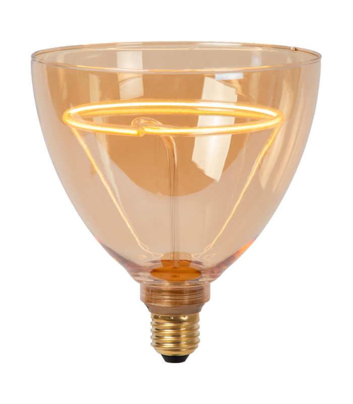 Lucide GO150 - Filament bulb - Ø 15 cm - LED Dim. - E27 - 1x4W 2200K - Amber-1
