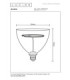 Lucide GO150 - Filament bulb - Ø 15 cm - LED Dim. - E27 - 1x4W 2200K - Amber-3