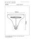 Lucide GO150 - Filament bulb - Ø 15 cm - LED Dim. - E27 - 1x4W 2200K - Amber-3