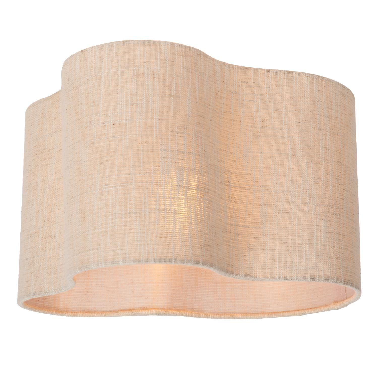 Lucide CHANTAL - Flush ceiling light - 1xE27 - Cream