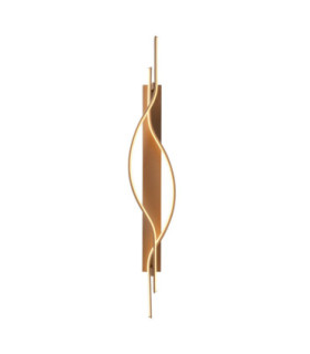 Lucide LAMBADA - Wall light - LED Dim. - 1x20W 2700K - Champagne Color - Premium-1