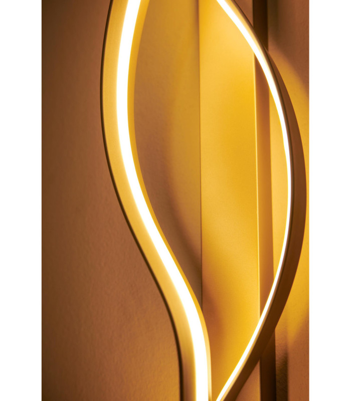 Lucide LAMBADA - Wall light - LED Dim. - 1x20W 2700K - Champagne Color - Premium-6