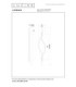 Lucide LAMBADA - Wall light - LED Dim. - 1x20W 2700K - Champagne Color - Premium-11