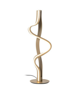 Lucide LAMBADA - Table lamp - LED Dim. - 1x19W 2700K - Champagne Color - Premium-1