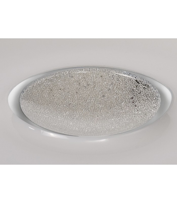 Flush Ceiling, 1 x 24W LED, CCT Switchable 3000, 4000, 6000K, 2032lm, Opal White - 13
