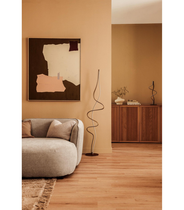 Lucide LAMBADA - Floor lamp - LED Dim. - 1x38W 2700K - Matt Gold / Brass - Premium-5