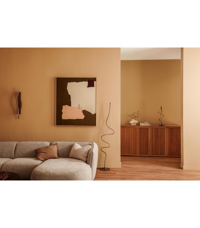 Lucide LAMBADA - Floor lamp - LED Dim. - 1x38W 2700K - Matt Gold / Brass - Premium-10