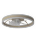Lucide KARRUSEL - Ceiling fan with light - Ø 50 cm - LED Dim. - CCT - 1x36W 2200K/2700K/3000K - Taupe - Essential-2