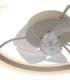 Lucide KARRUSEL - Ceiling fan with light - Ø 50 cm - LED Dim. - CCT - 1x36W 2200K/2700K/3000K - Taupe - Essential-8