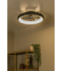 Lucide KARRUSEL - Ceiling fan with light - Ø 48 cm - LED Dim. - CCT - 1x36W - 2200K/2700K/3000K - Black - Essential-4