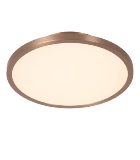 Lucide FIXXT - Ceiling spotlight - Ø 19.8 cm - LED Dim. - CCT - 1x15W 2700K/4000K - Champagne Color - Premium-1